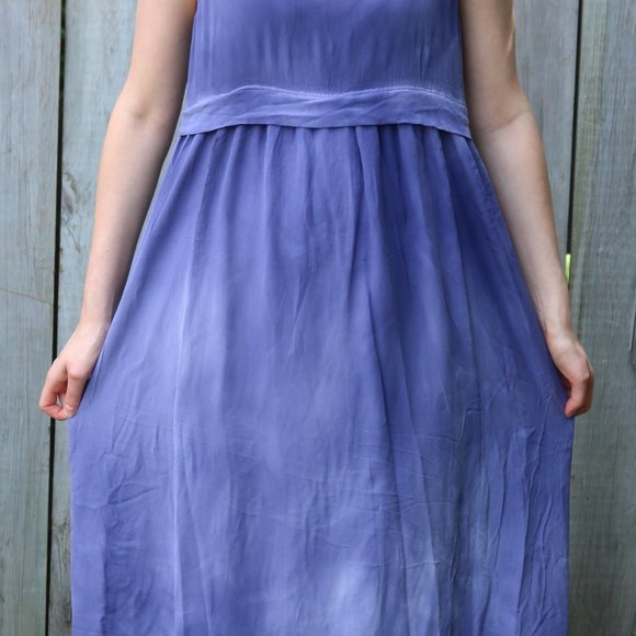 Wilfred 100% Silk Bisou Tie Dye Dress - Picture 2 of 4